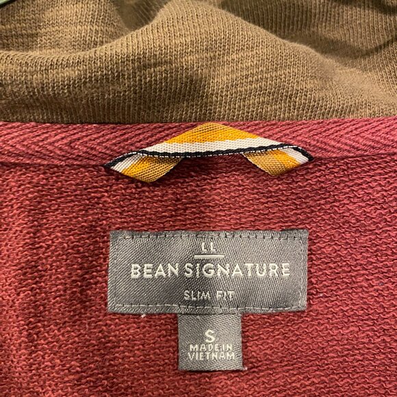 L.L. Bean Signature Colorblock Half-Zip with Front Pocket - Picture 4 of 4